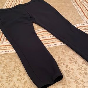 NYDJ leggings, black nylon blend, “lift & tuck technology,” 18